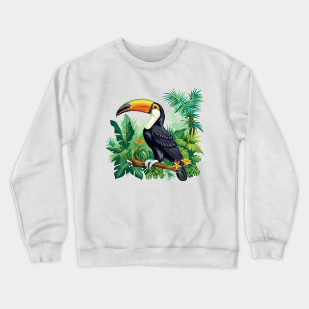 Toucan Lover Crewneck Sweatshirt by zooleisurelife